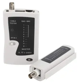 Garosap3g4c1yk6b Garosa Cable Tester Professional Rj45 Bnc Fast White Black