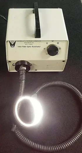 Foi-150 George S. Maier Fo1-150 Dimmer Control 150w Fiber Optic Illuminator With Lamp