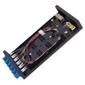 Box-us-g1 Gesd 6port Single Mode Fiber Enclosure Kit - 12 Port Os1 Box Lc Sm Strand Lc-u