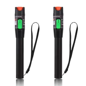Gesd 768432200039 2pcs Visual Fault Locator Fiber Vfl Universal Connector Model 30 Red