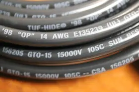 07782 Gmp Temporary Bond / Ground 15ft Cord 14 Awg With Mueller Clamps Qty 5 #2