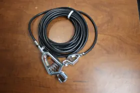 07782 Gmp Temporary Bond / Ground 15ft Cord 14 Awg With Mueller Clamps Qty 5