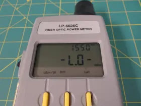 Lp-5025c Gn Nettest Fiber Optic Power Meter With Carry Case