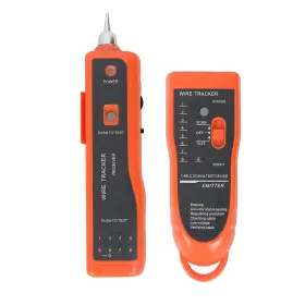 601004-1 Goeco Ethernet Network Toner Rj11 Rj45 Cable Tester Lan Orange
