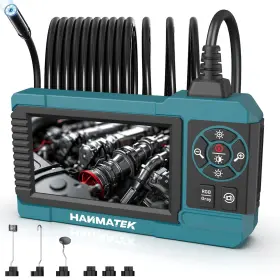 Ie01 Hanmatek Industrial Endoscope 4.3-inch Tft Screen 16.5ft Flexible Turquoise