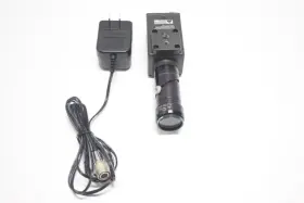 Kp-f100uv Hitachi Progressive Scan Ccd Camera 1.4mp With Infinity Qm-27 Uv Lens