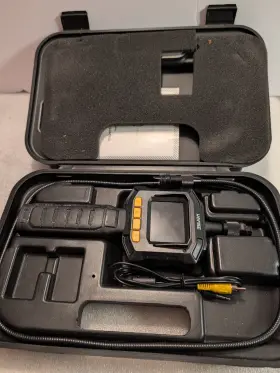 Ic-1001 Homiee Borescope Flexible Inspection Camera Color 2.4 Inch Lcd With Case