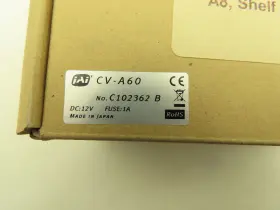 C102362 Iai Cv-a60 Industrial Monochrome Ccd Camera 12vdc #2