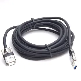 Ad00291 Ids Imaging Interface Cable Usb 3 Micro-b To Usb-a 5m Length Screw-in
