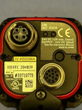 Iv-h500ma Keyence Vision Sensor Standard Range Monochrome Automatic Focus #3