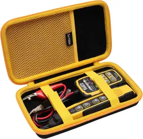 Vdv500-820 L Ltgem Cs1105 Tester Case Compatible With Klein Tools Vdv500-705 / Yellow