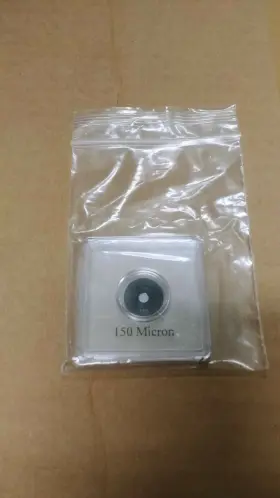 8-disc-150-mt-16 Lenox 150um New Laser Mounted Optical Pinhole Aperture Oss-3/8-disc-150-mt-16 #3