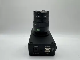 Lu375c Lumenera Multi-megapixel Camera 3.1 Megapixel And Computar Lens Untested