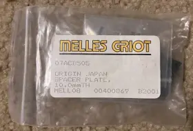 00400869 Melles Griot 07acb505 Spacer Plate 10.0mmth Mell08 B2001