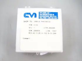Rcx-40.0-25.4-152.6-uv-244 Melles Griot Fused Silica Plano-convex Lens