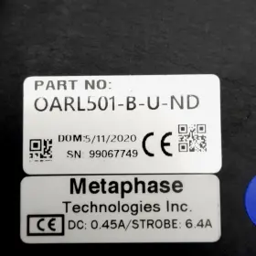 Oarl501-b-u-nd Metaphase Off-axis Blue Ring Light 10in Id 13x13in Frame 24vdc #2