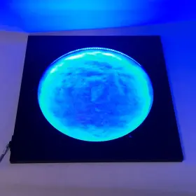 Oarl501-b-u-nd Metaphase Off-axis Blue Ring Light 10in Id 13x13in Frame 24vdc #3