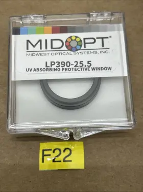 Lp390-25.5 Midopt New Uv Absorbing Protective Window Fast Shipping Warranty
