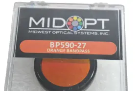 Bp590-27 Midwest Optical Systems New Midopt Orange Bandpass Filter 560 To 600 Nm #2