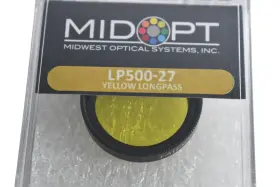 Lp500-27 Midwest Optical Systems New Midopt Yellow Longpass Filter M27x0.5 #2