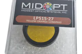 Lp515-27 Midwest Optical Systems New Midopt Yellow Orange Longpass Filter M27x0 #2