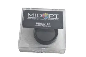 M49x0.75 Midwest Optical Systems Pr032-49 New Midopt Linear Polarizer Filter