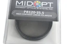 Pr120-35.5 Midwest Optical Systems New Midopt Ultra High Contrast Linear Polariz #2
