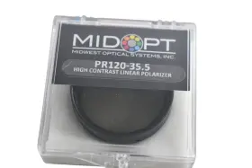 Pr120-35.5 Midwest Optical Systems New Midopt Ultra High Contrast Linear Polariz