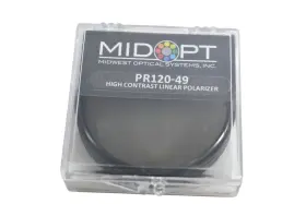 Pr120-49 Midwest Optical Systems New Midopt Ultra High Contrast Linear Polarizer