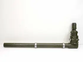 155-he Military M107 Charge 7 Autocollimator Optical With Sight Markings - As Is