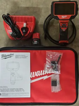 2323-21 Milwaukee M12 12v 360 Cordless M-spector 4ft Inspection Camera Kit Model#