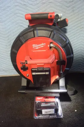 2970-20 Milwaukee 2973-20/2970-20 Sewer Camera Reel 2973-20 With Hub Self Leveling 120ft Cable