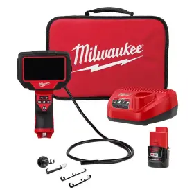 Milwaukee 445026575591 M12 12v Lithium-ion Cordless M-spector 360-degree 4 Ft. Inspection Cam