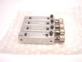 Xsenc60-25.4 Misumi Side Mount X-axis Stages Miniature Simpl. Guide Lot Of 4