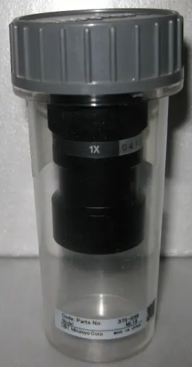 Opt-i-985 Mitutoyo 375-036-1 Used Ml1x Objective Lens E309