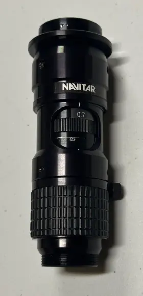 160135 Navitar 1-60135 Body Zoom Lens 6.5x 12mm Ff 33.3mm Flange Missing A Set Screw
