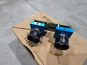 9dmc1001cs31uf0b New Imaging Technologies Nit Vison Sensor Cmos Camera With Computar Lenses As Is