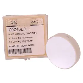 20z40er.1 Newport Optical Zerodur Aluminum Mirror 50.8mm 450-700nm Range 1/20