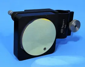 Newport 345-601a Nrc Model 345 And 601a Optical Mount Plus Mirror 4 Inch Dia. Starrett Mic
