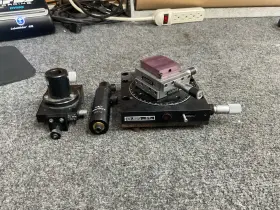 Newport 470-1 Nrc 470 Precision Rotational Stage 470-i Insert And Klinger Micro Controls