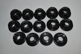 Qeg95 Newport Cyh-1 Jm Cylindrical Lens Holder Lot Of 14