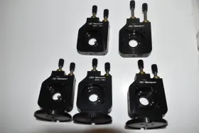 Gev83 Newport Vgm-1 Jm Vertical-drive Gimbal Optical Mount Lot Of 5