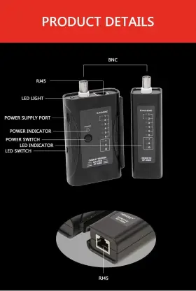 Nf-468n Noyafa Network Cable Tester Rj45 Bnc #2