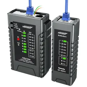 Nf-468ys Noyafa Network Cable Tester Rechargeable Ethernet Black