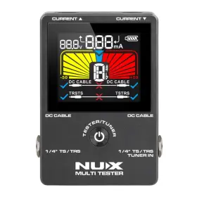Nmt-1 Nux 4-in-1 Rechargeable Compact Multi-tester With Large And Black