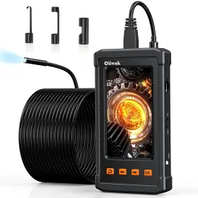 017usbk Oiiwak 50ft Endoscope Camera With Light Inspection Black