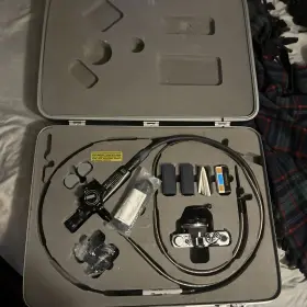11d3-10 Olympus Om-2 Macro Camera Kit If Industrial Fiberscope