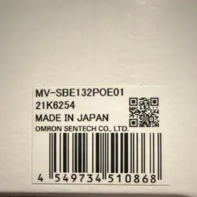 Mv-sbe132poe01 Omron Sentech Industrial Camera Made In Japan