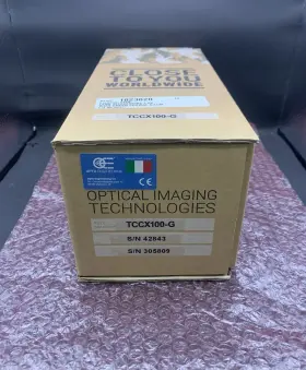 Tccx100-g Opto Engineering / Optical Imaging Technologies Oie Coaxial Telecentric Lens For 2/3 Sensors New In Box