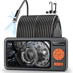 T29-a Orasant Endoscope Camera With Light Dual Lens Inspection Borescope 5 Inch